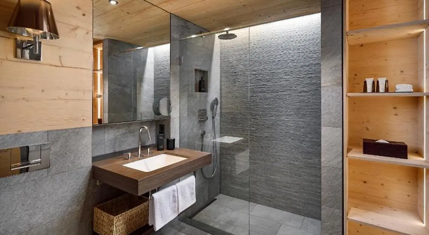 Chalet Piz Buin Badezimmer