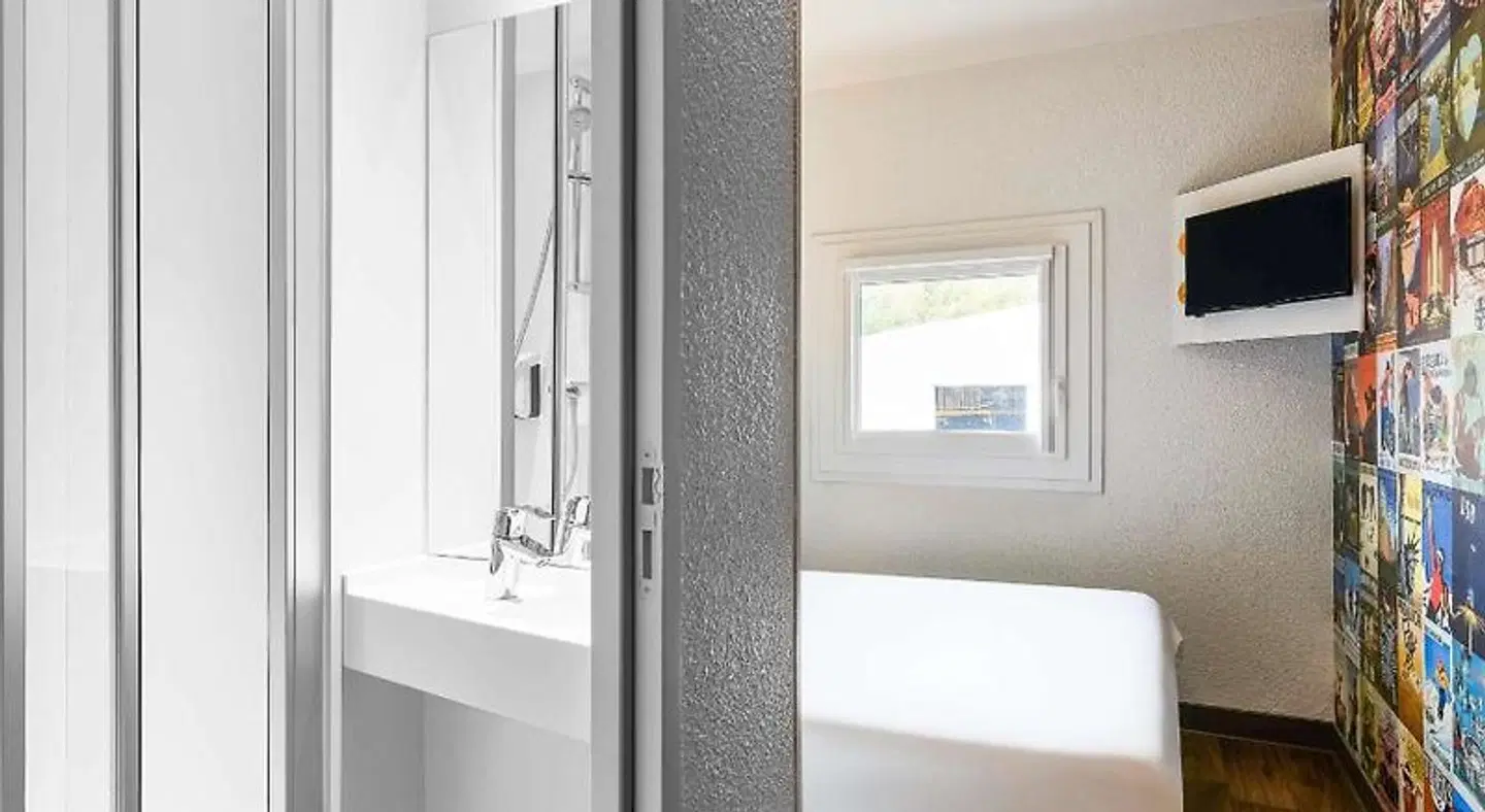 hotelF1 Perpignan Sud Badezimmer