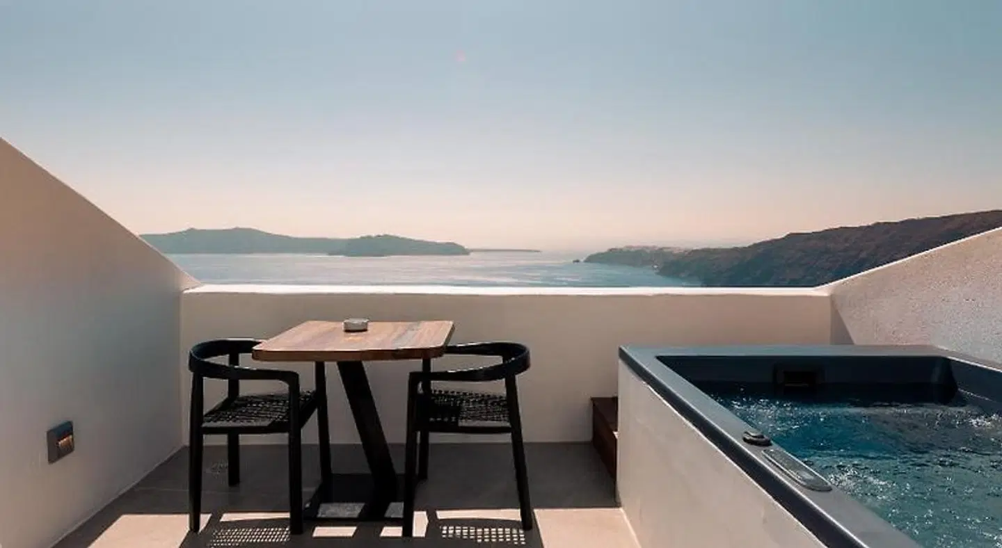 Cavo Tagoo Santorini Terrasse