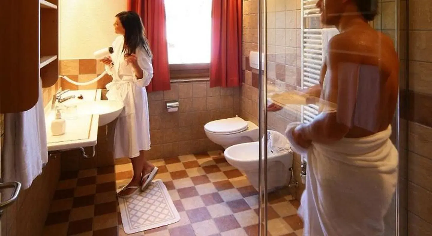 Dolomiten Badezimmer