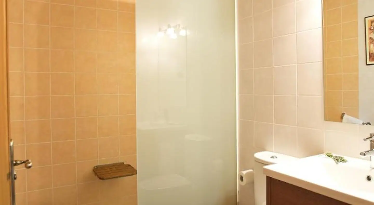Mas Pratsevall Badezimmer