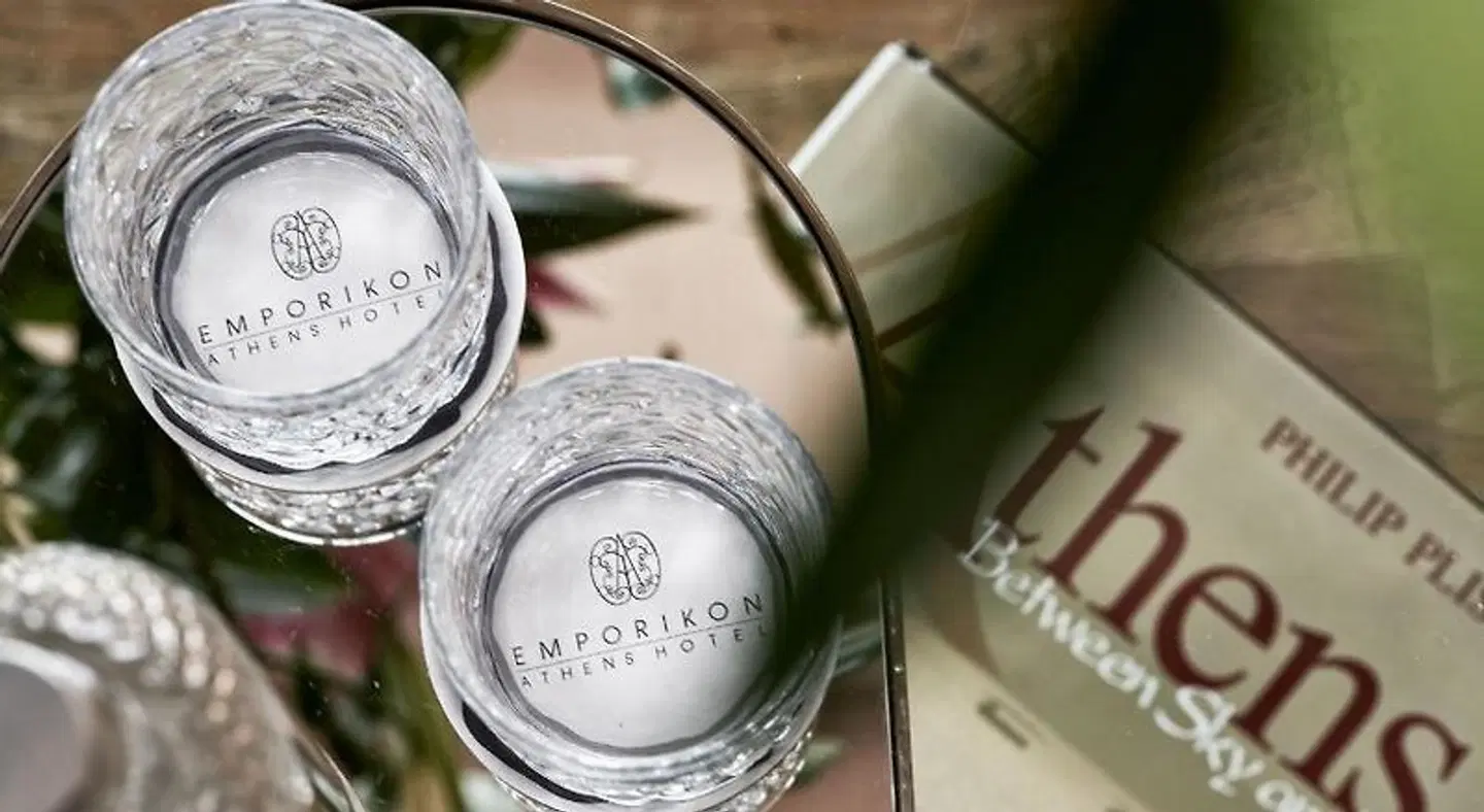 Emporikon Athens Hotel Terrasse