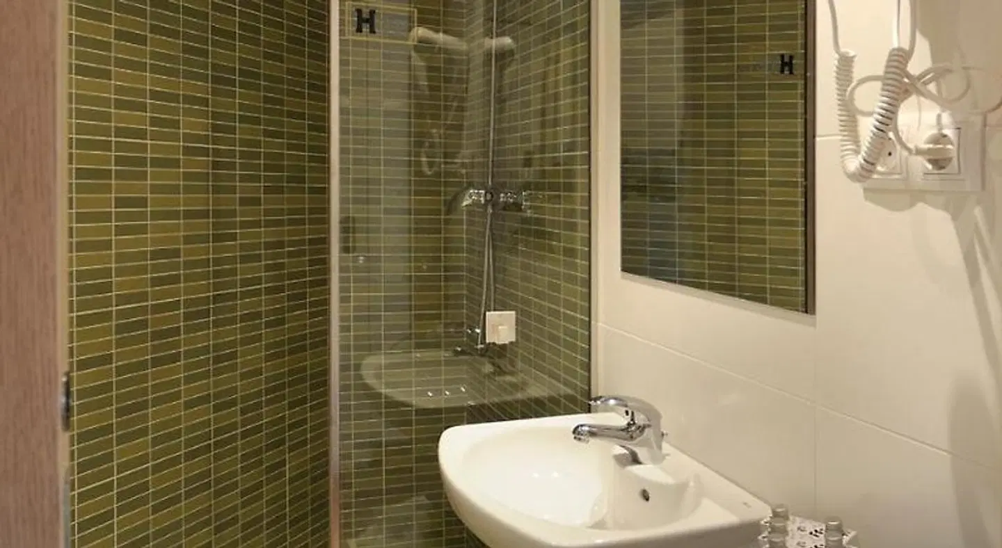 Hotel Boutique Hostemplo Badezimmer