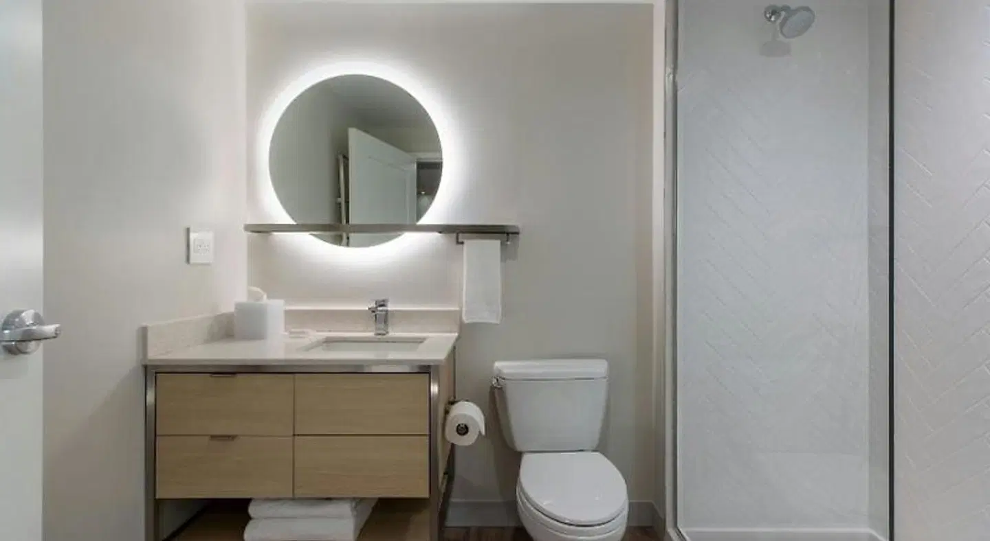 TownePlace Suites by Marriott Tecumseh Windsor Badezimmer