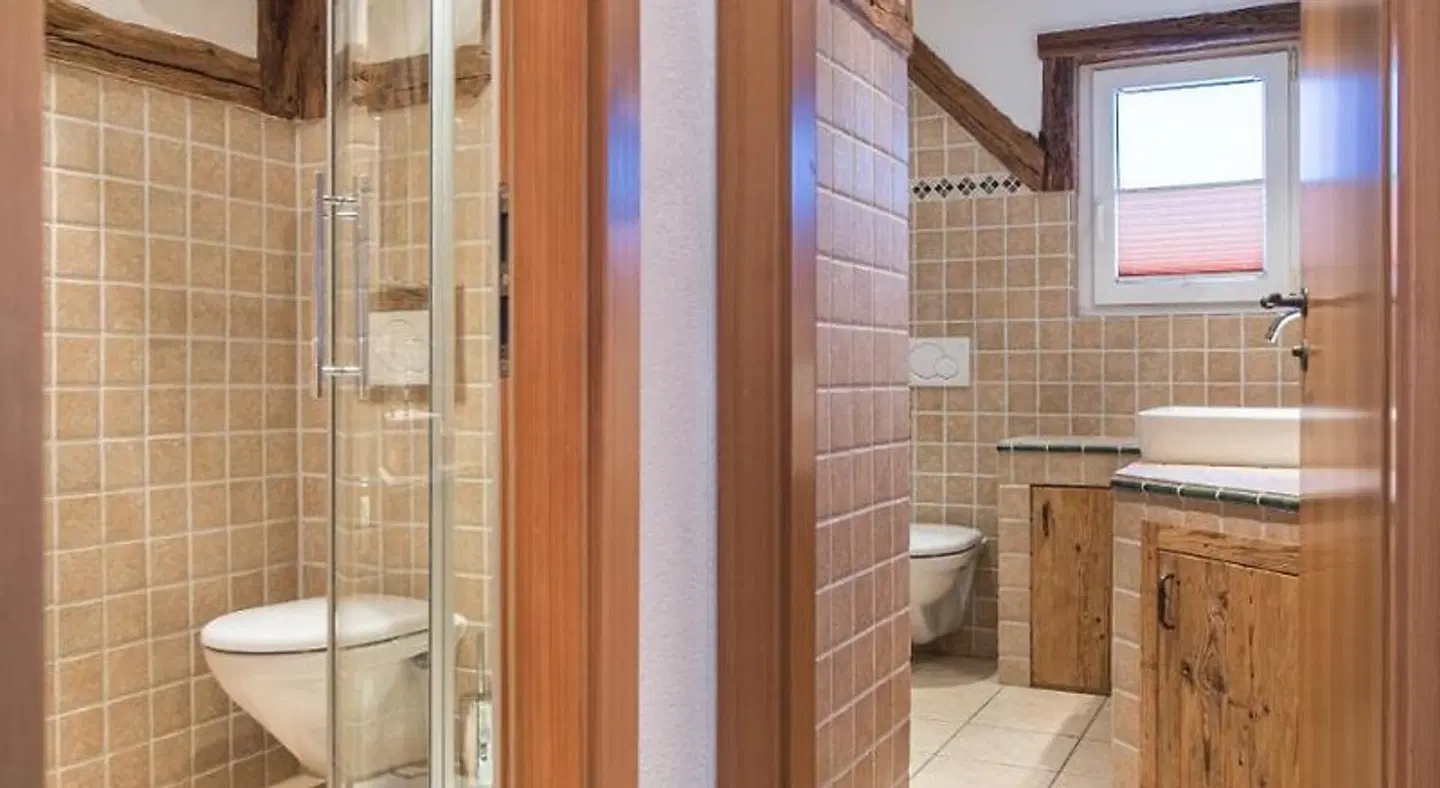 BaseCamp Apartments Badezimmer