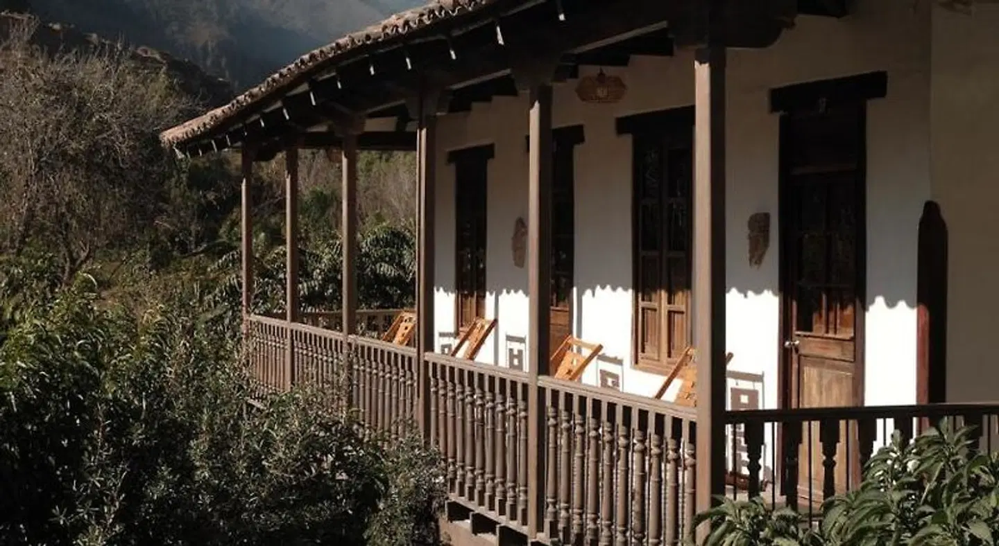 El Albergue Ollantaytambo Terrasse