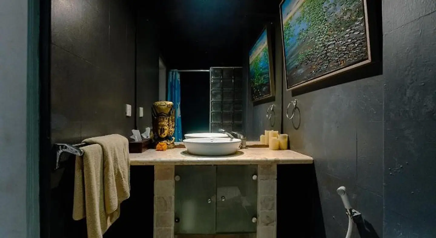 Bali Mystique Hotel & Apartment Badezimmer