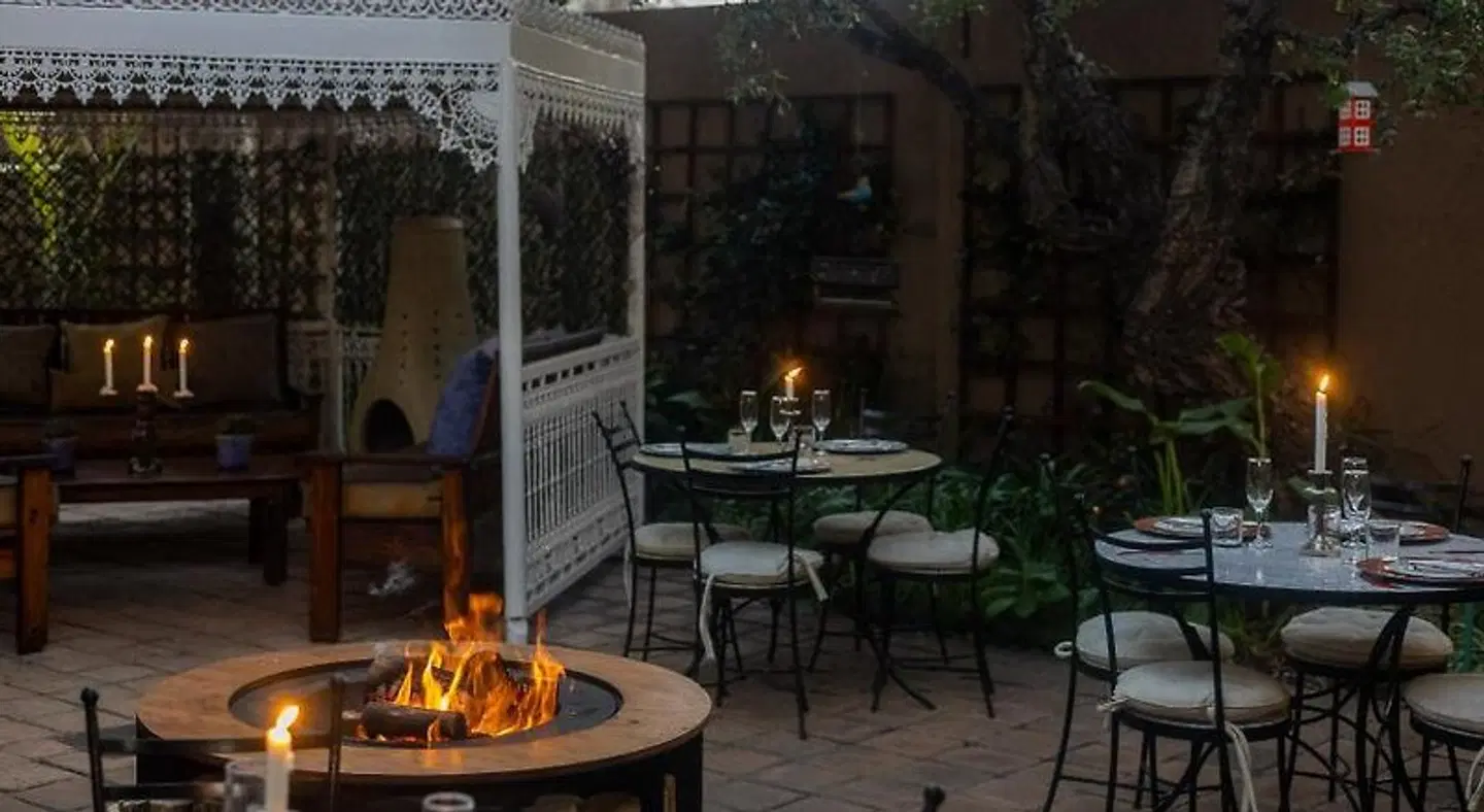 Afrique Boutique Hotel O.R. Tambo Terrasse