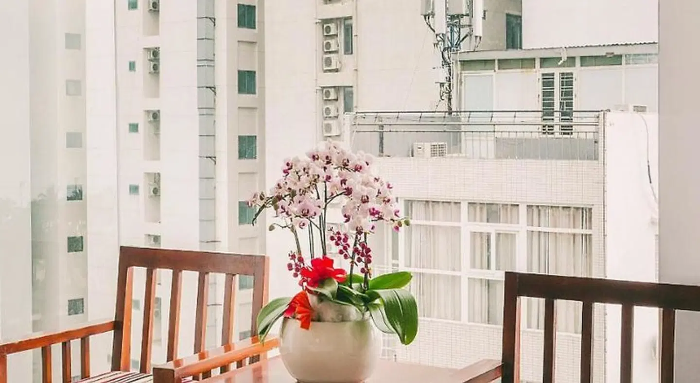 Dragon Sea Hotel Terrasse