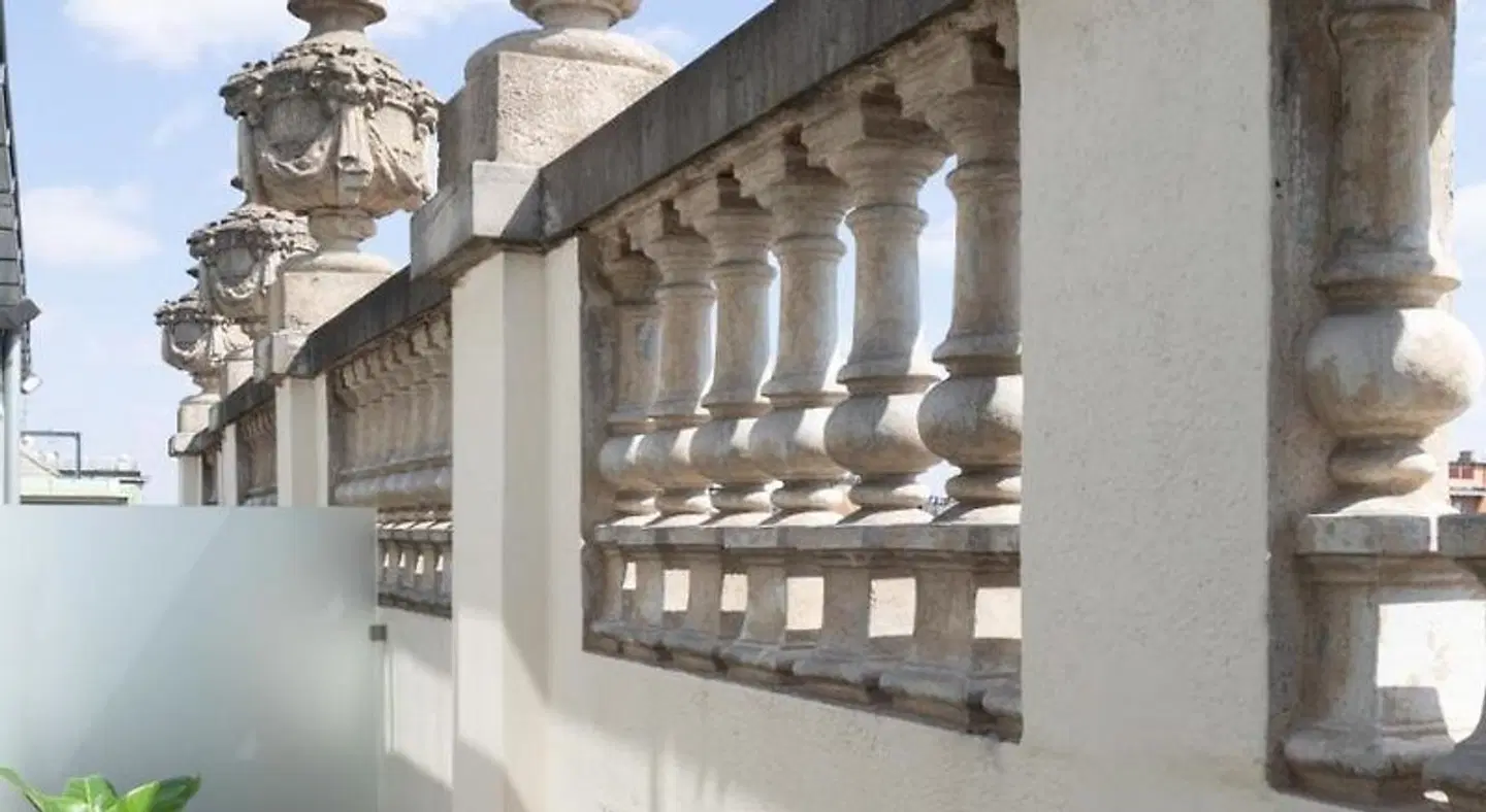 Worldhotel Cristoforo Colombo Terrasse