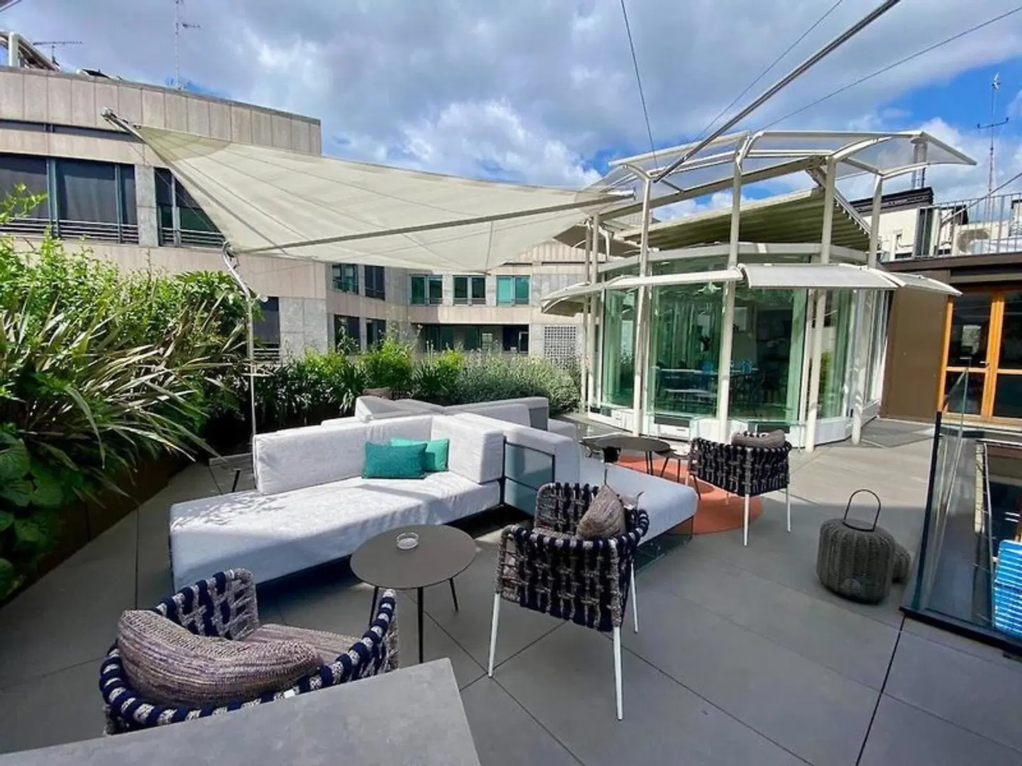 TownHouse Street Milano Duomo Terrasse