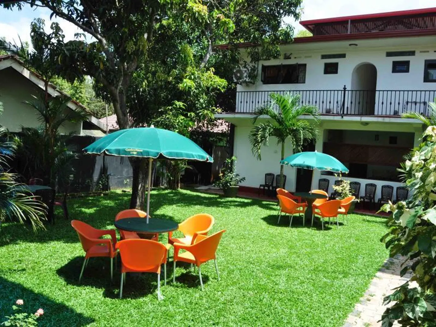 Grand crown Hotel Garten
