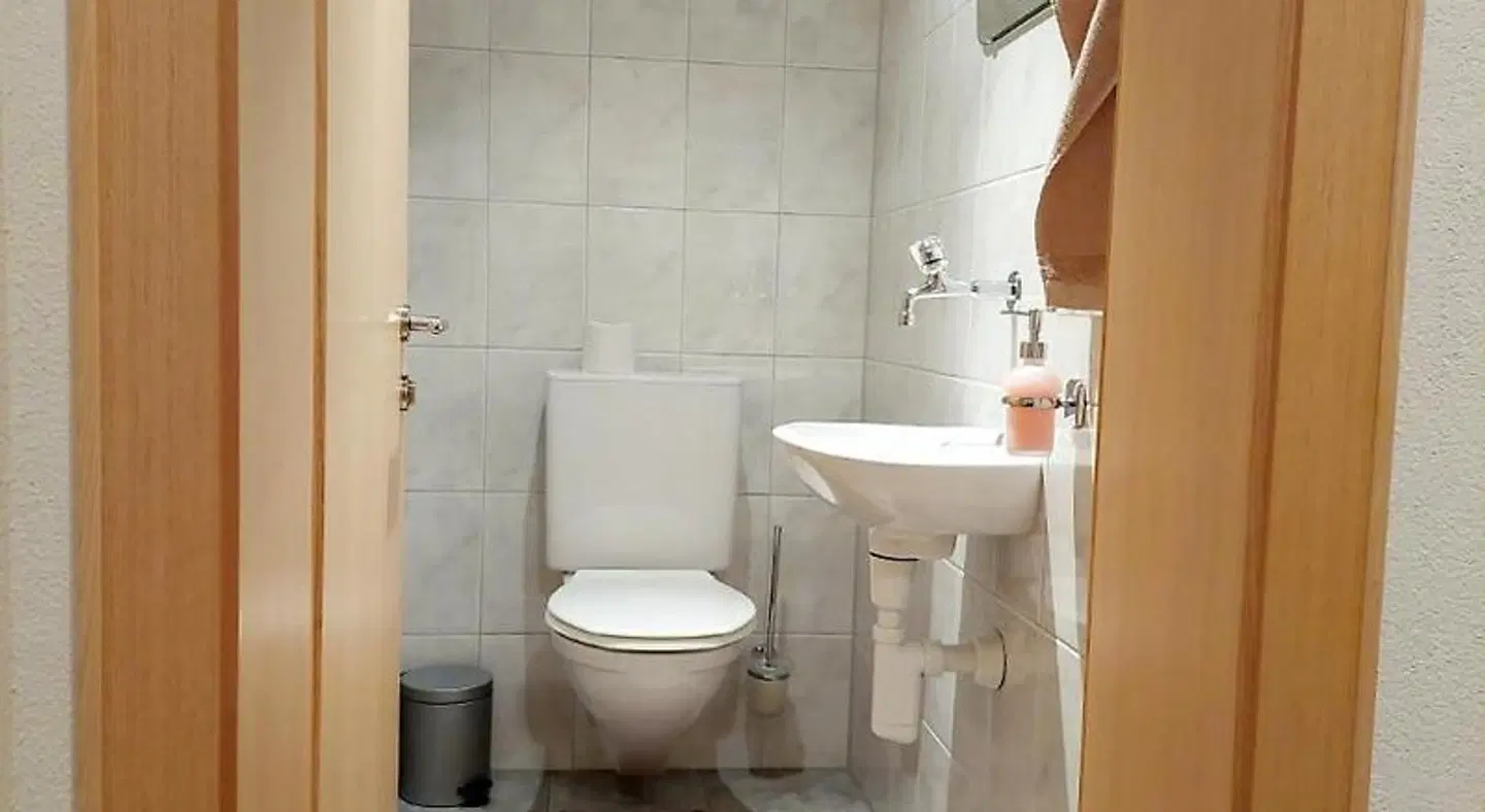 Hotel Garni Krumbach Badezimmer