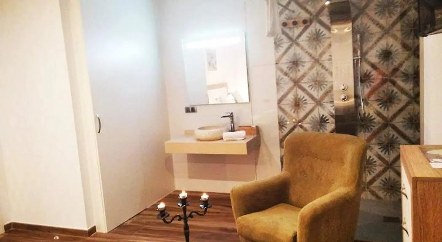 Restaurante & Hotel Rural El Mirador de Trevejo Badezimmer