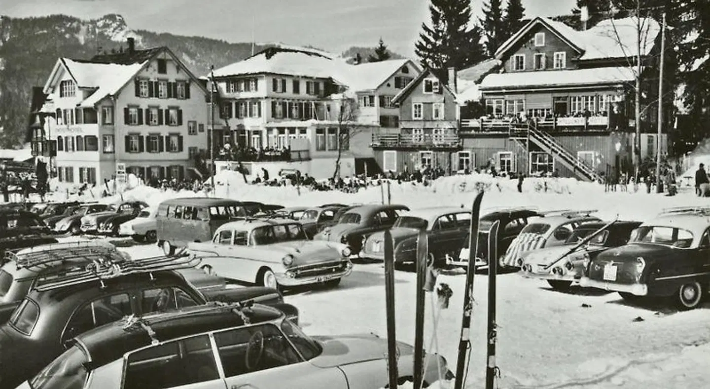 Roggenstock Lodge Terrasse
