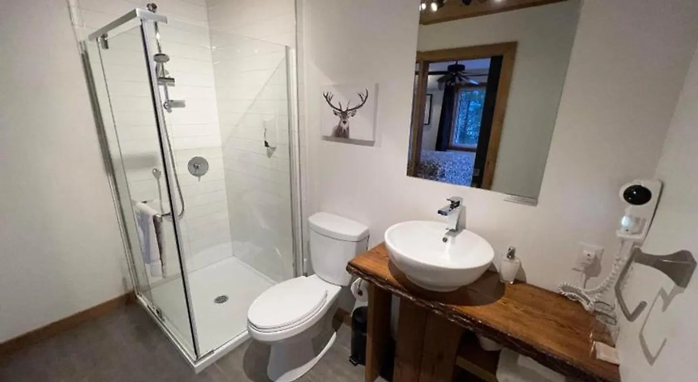 Gîte Du Haut Des Arbres Badezimmer