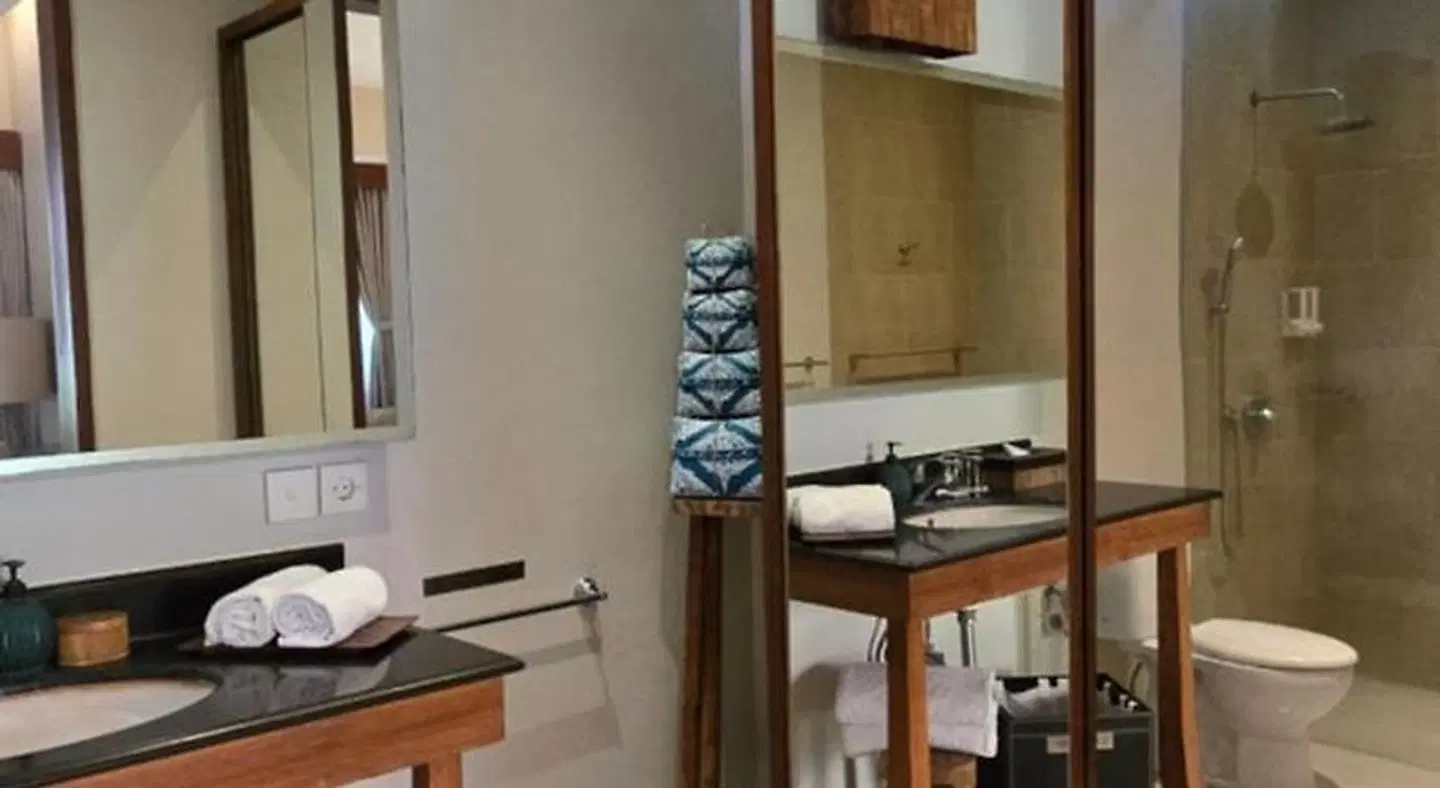 Uma Karan Badezimmer