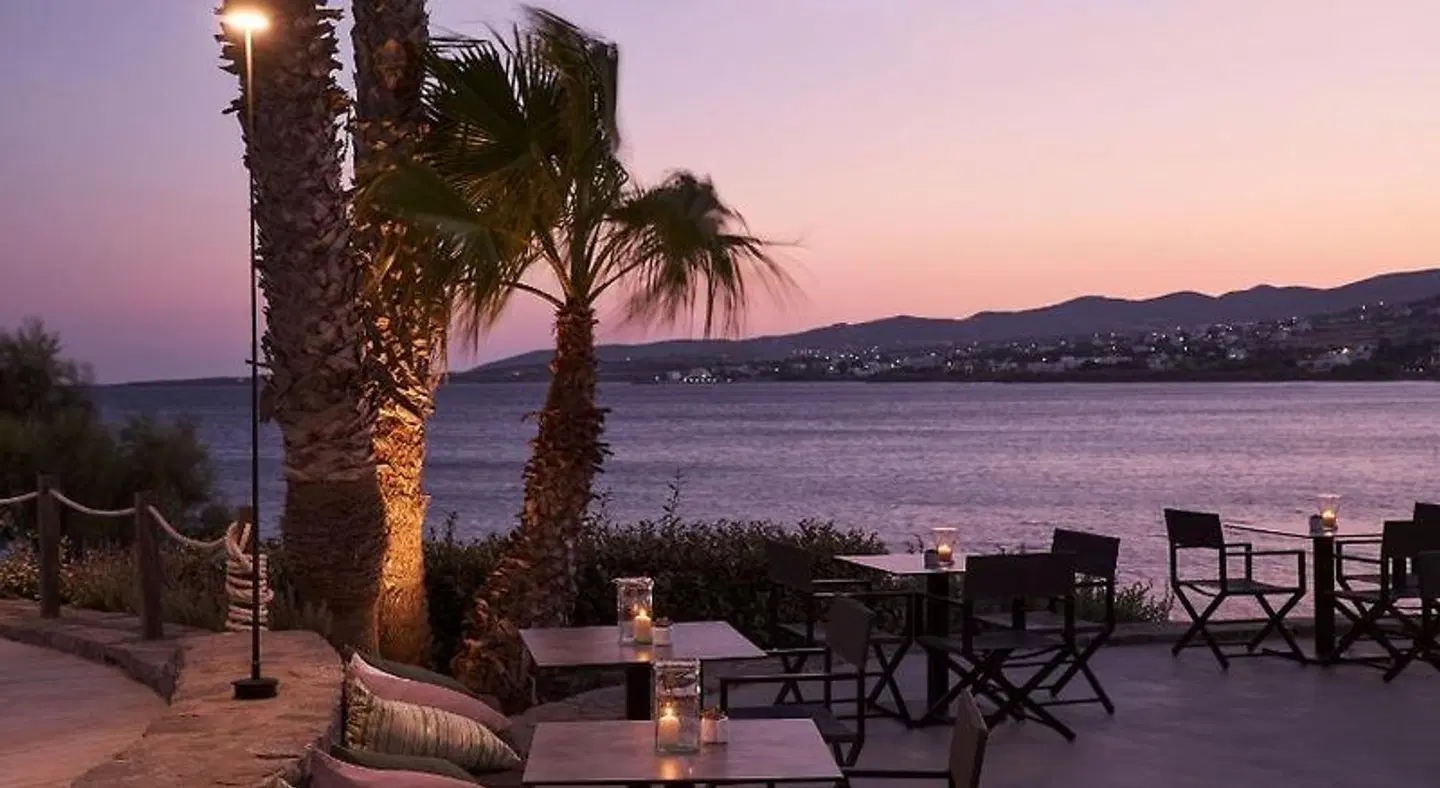 Poseidon Of Paros Resort & SPA Terrasse