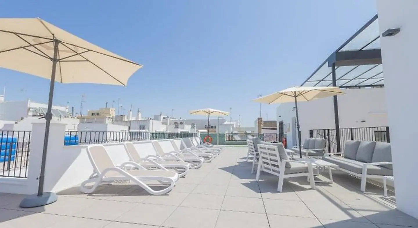 Soho Boutique Cadiz Terrasse