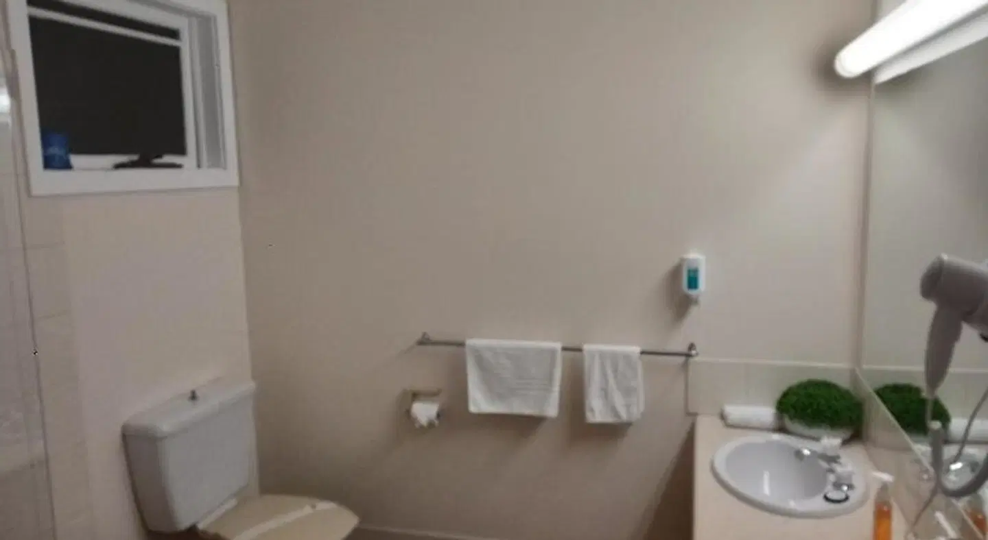 Australia Park Motel Badezimmer