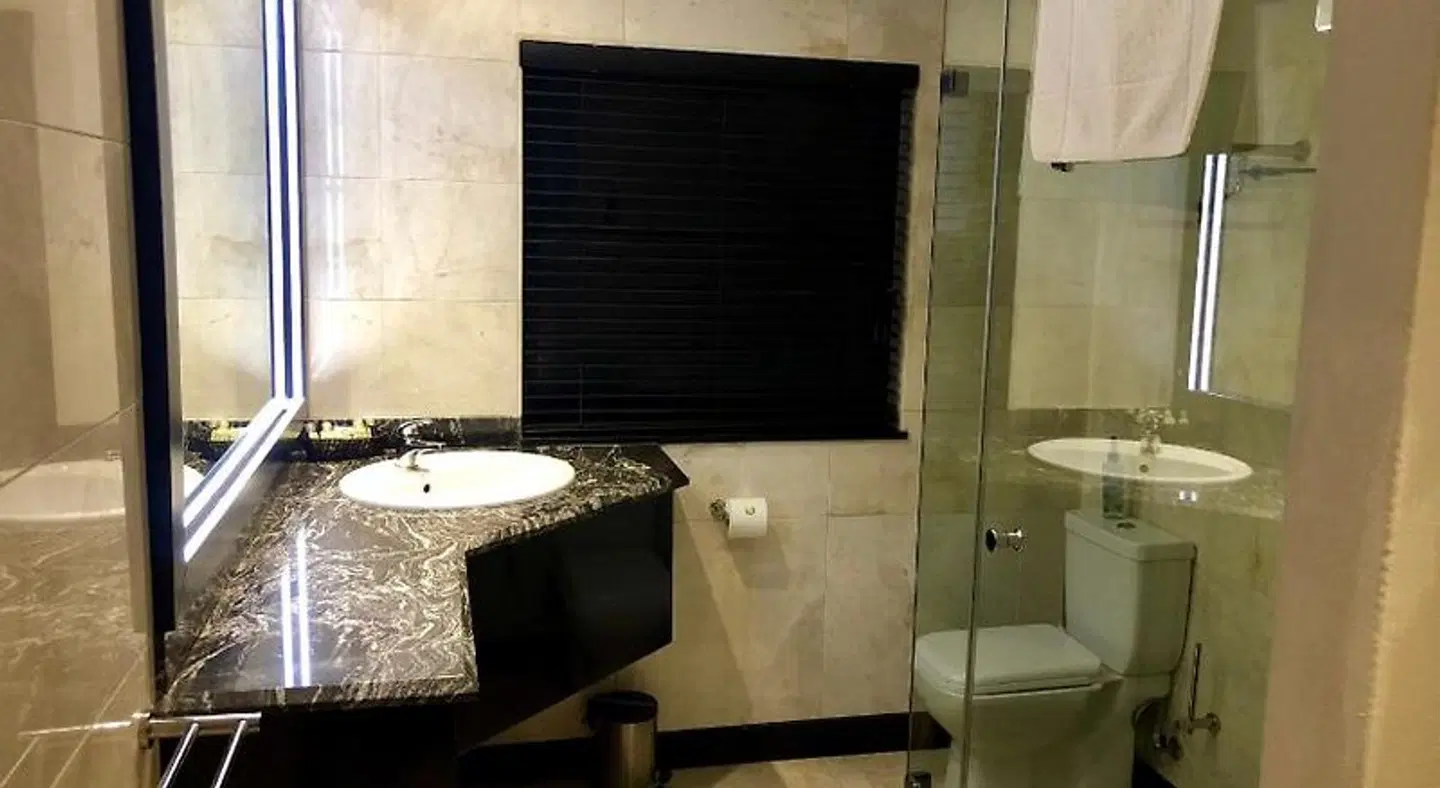 Kosmos Lodge Badezimmer