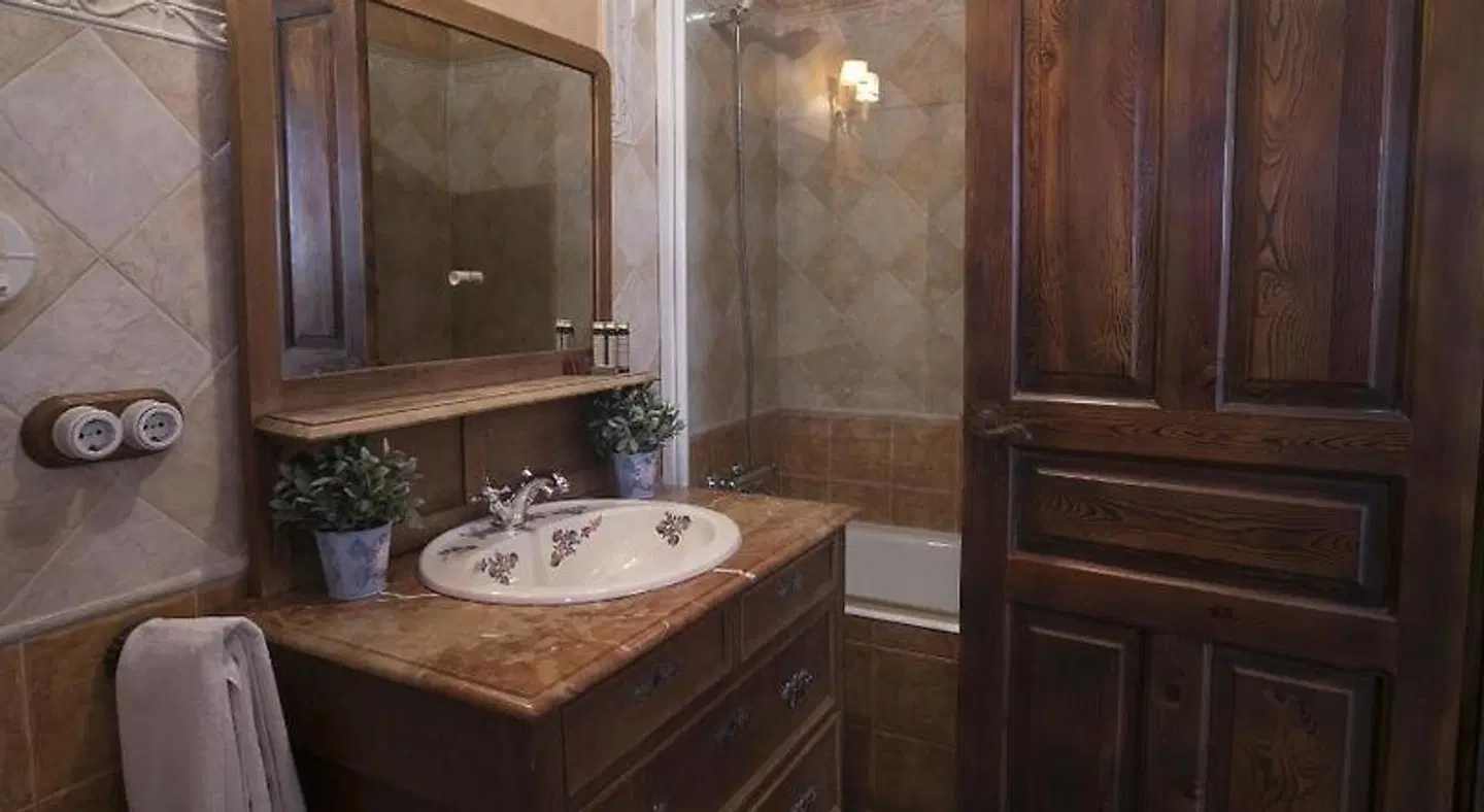 Posada del Duraton Badezimmer