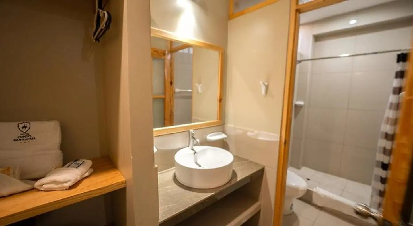 Hotel Fundo San Rafael Badezimmer