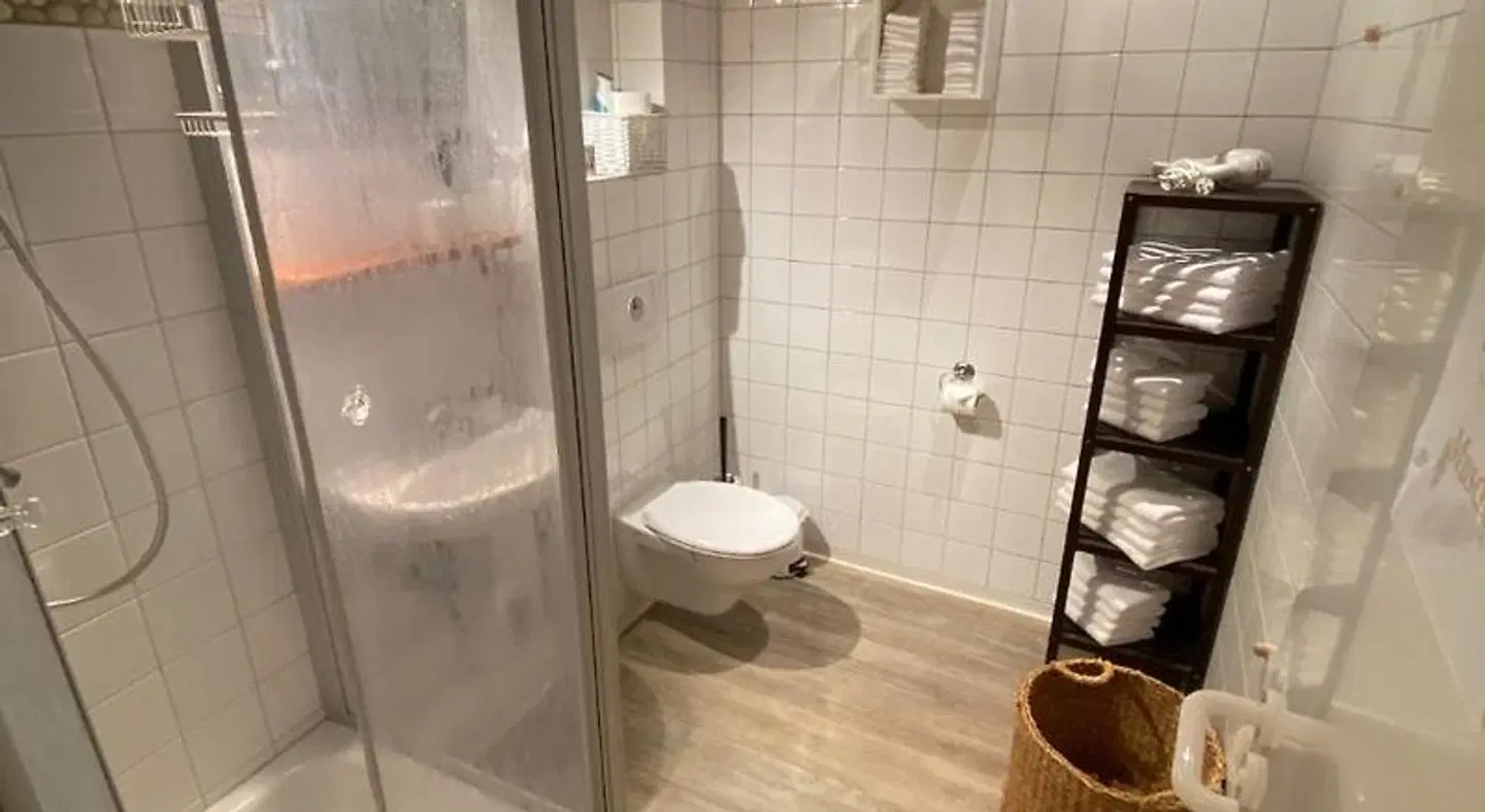 Gästehaus Lavendel-City Badezimmer