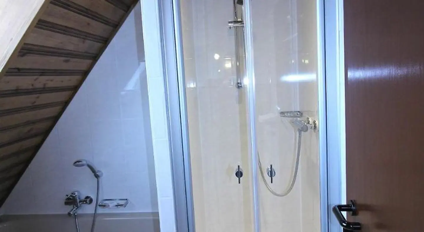 Pension Am Schwatten Berg Badezimmer