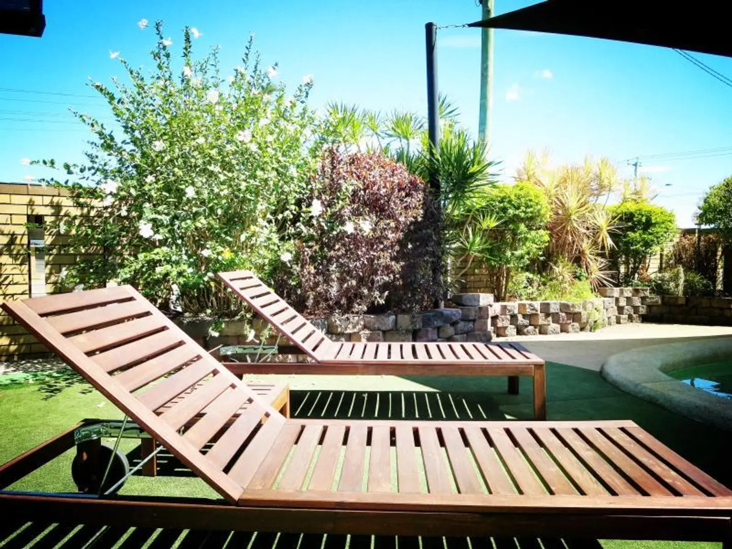 Mackay Motor Inn Terrasse