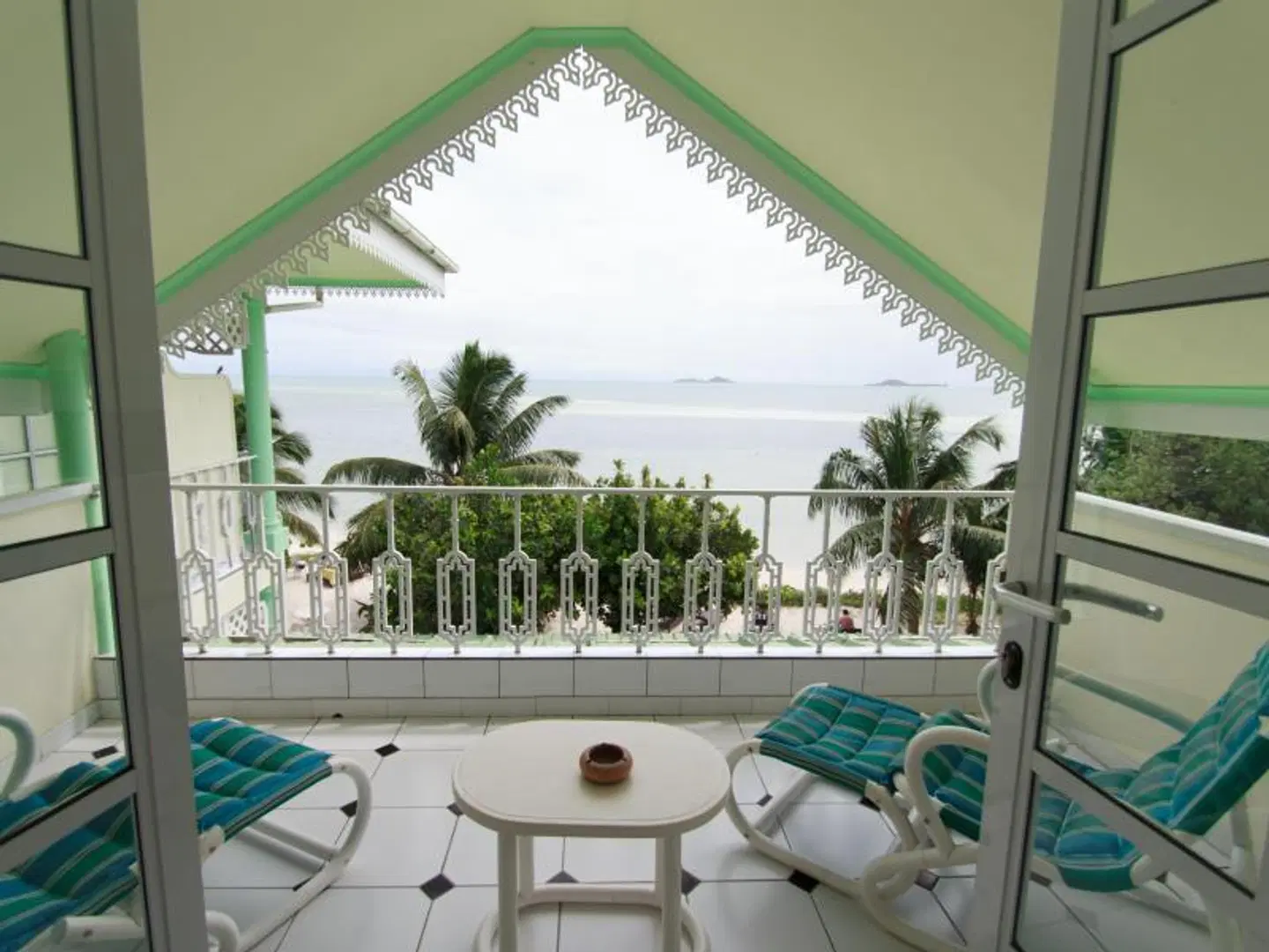Palm Beach Hotel Terrasse