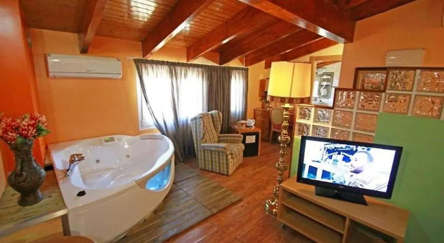 Hotel París Centro Badezimmer