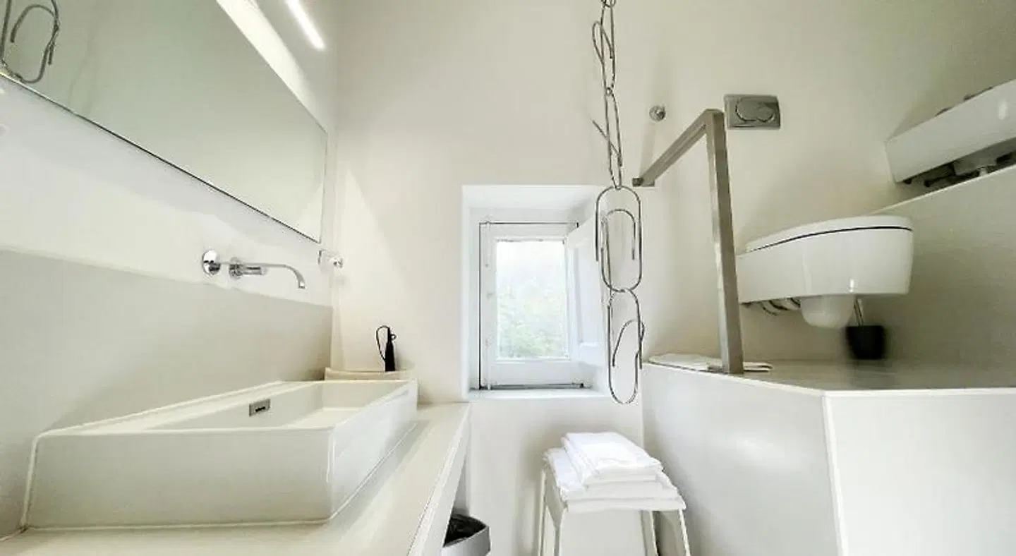B&B La Casa Del Poeta Enna Badezimmer