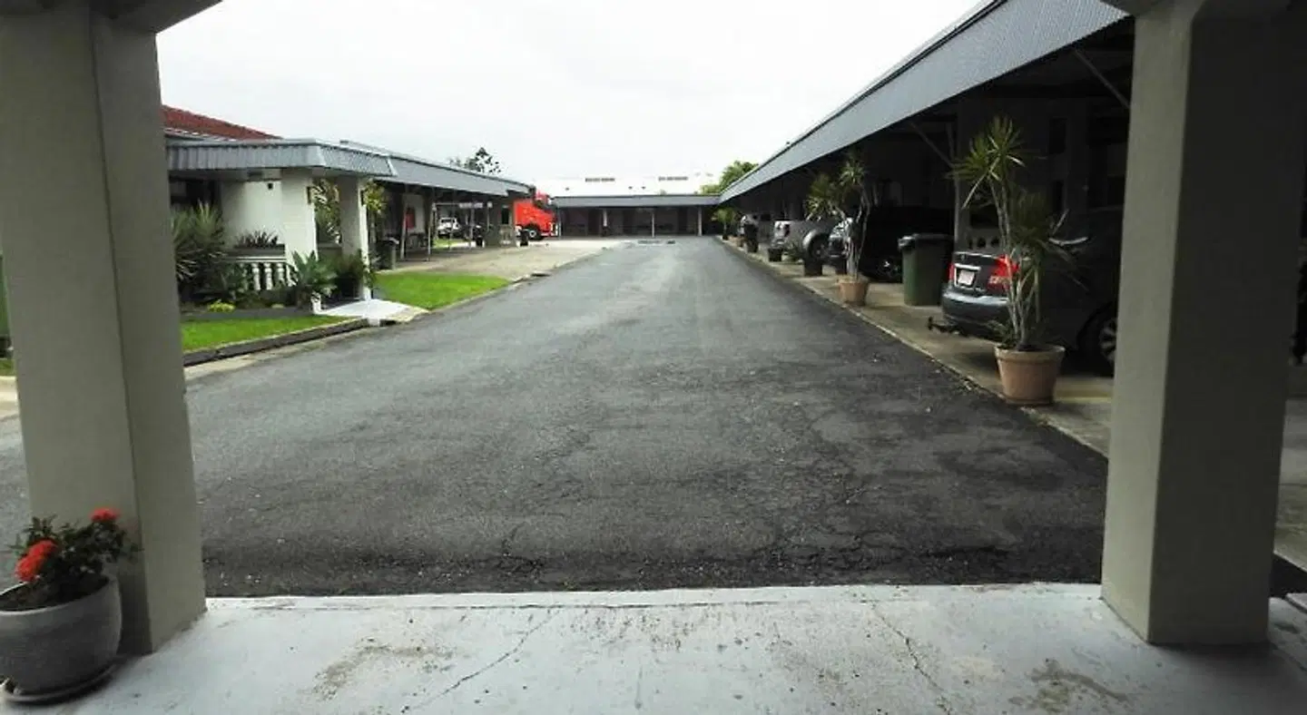 Tropic Coast Motel Terrasse