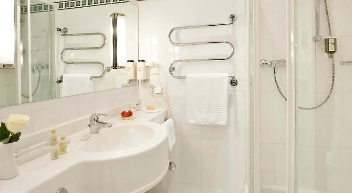 Hotel Warmbaderhof Badezimmer