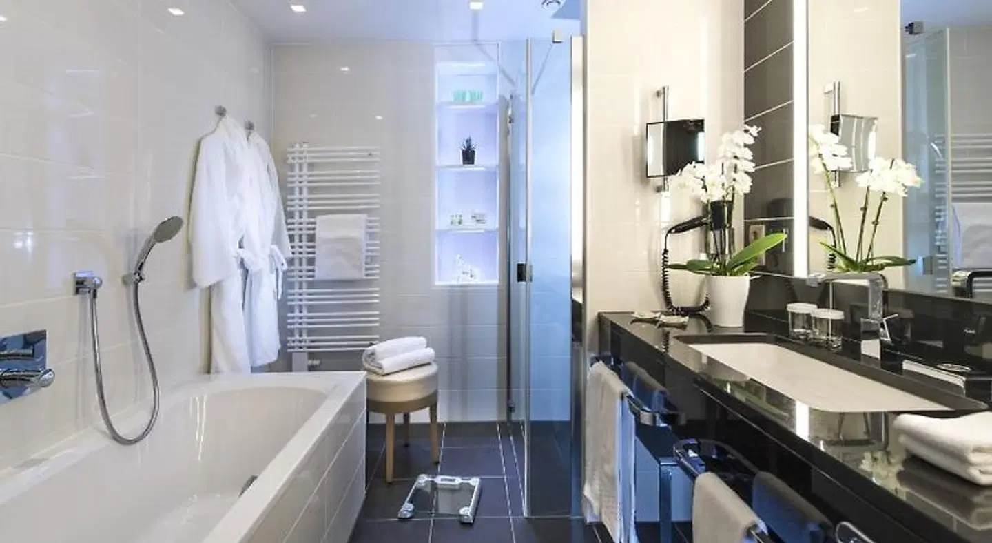 Hotel Warmbaderhof Badezimmer