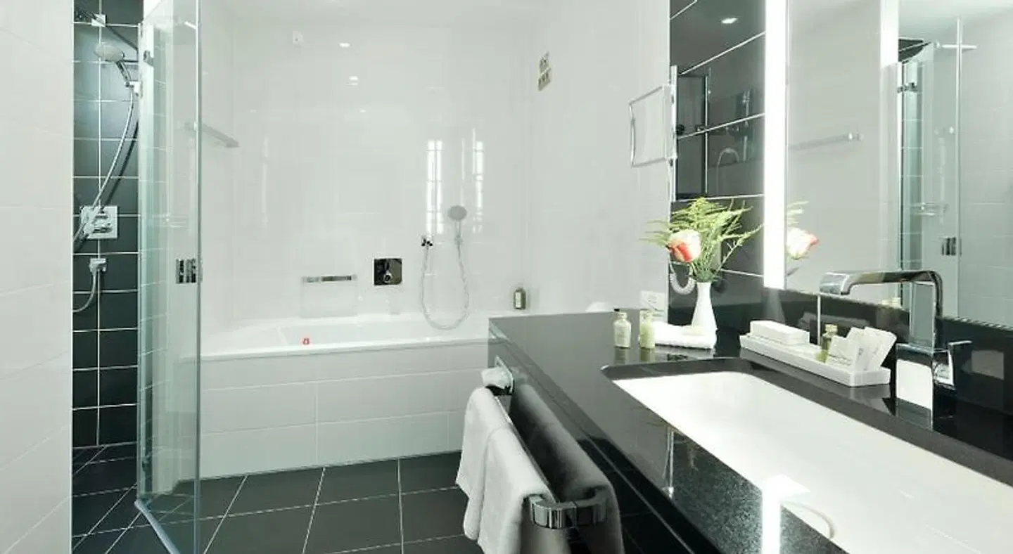 Hotel Warmbaderhof Badezimmer