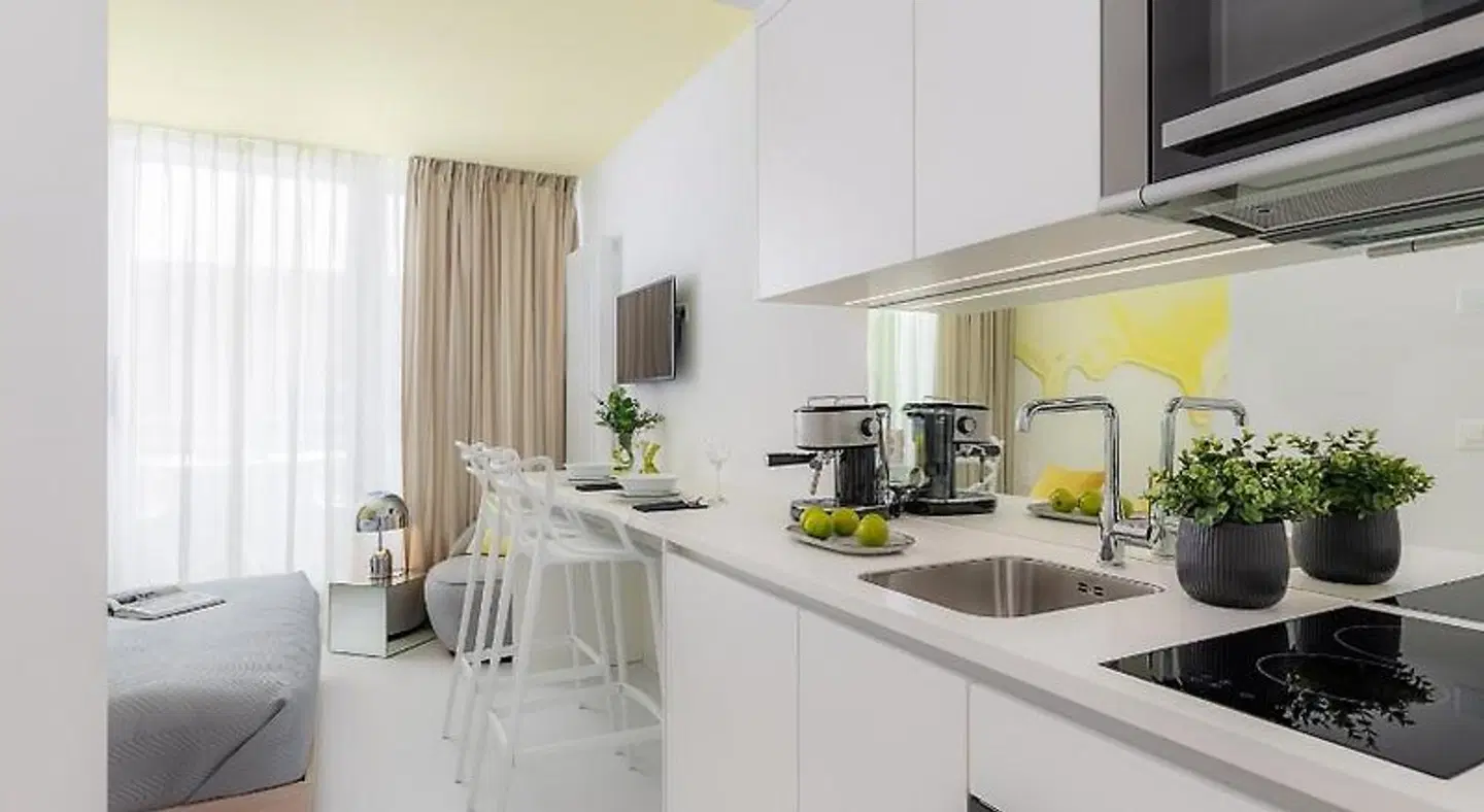 VISIONAPARTMENTS Basel Nauenstrasse Badezimmer