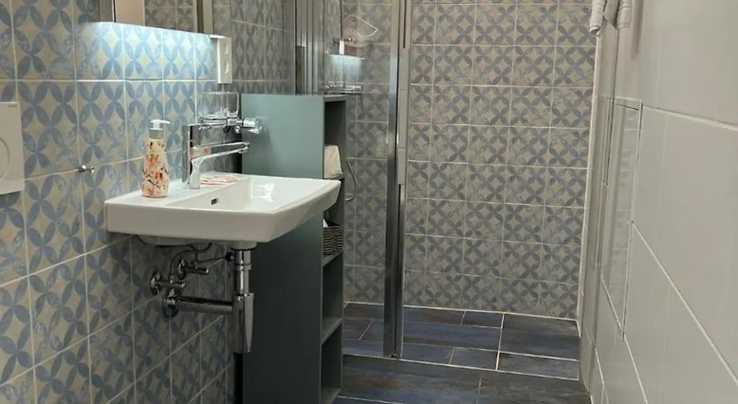 Hotel Rössli Hunzenschwil Badezimmer