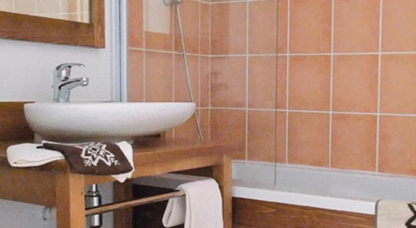 Les Balcons du Viso Badezimmer