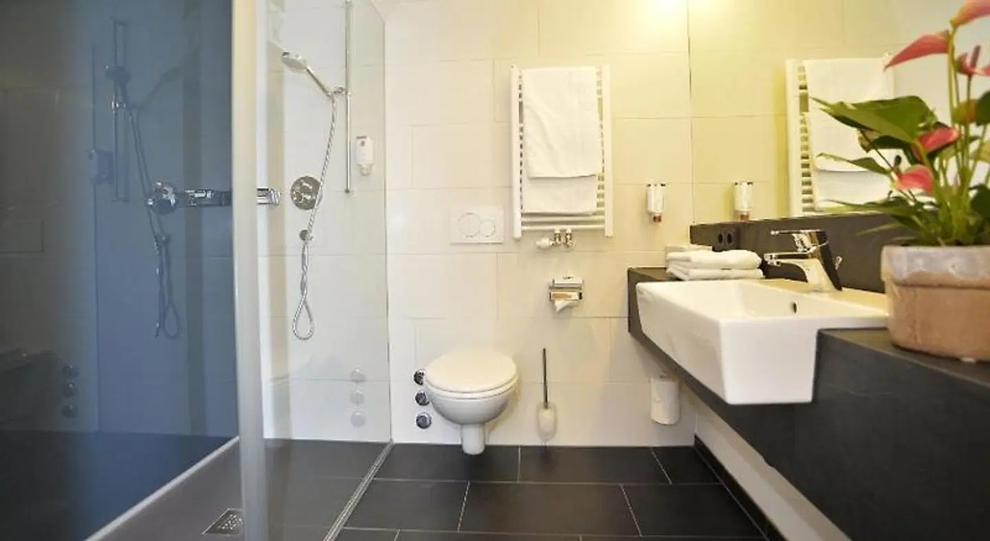 Hotel Karwendelhof Badezimmer