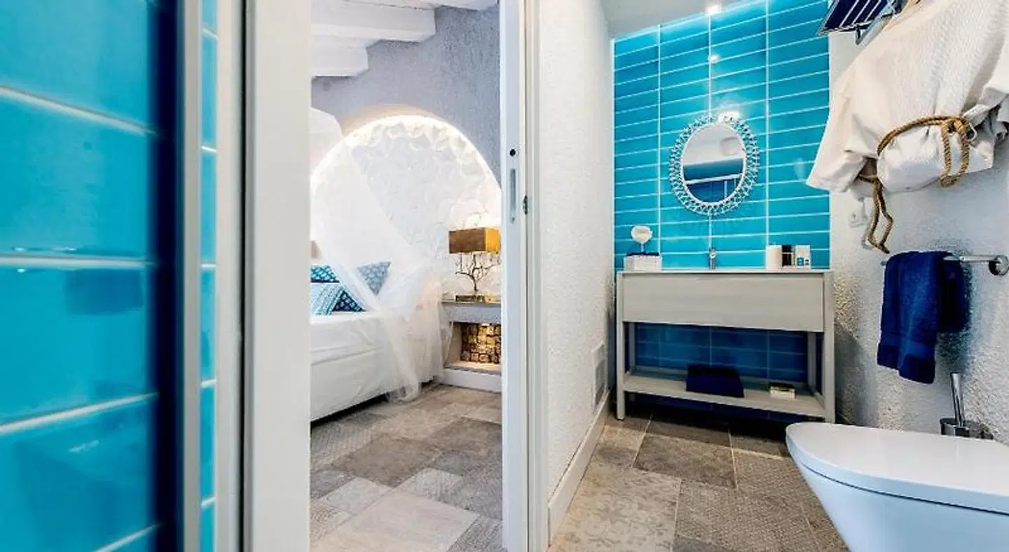 Boutique Hotel Capo Blu Badezimmer