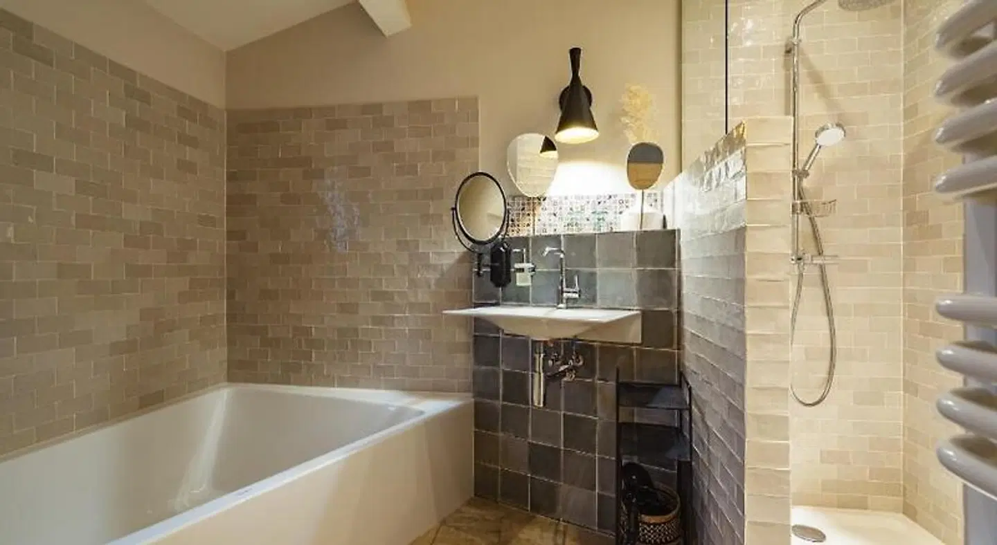 Mas du Couvin, maison d'hotes en Camargue Badezimmer