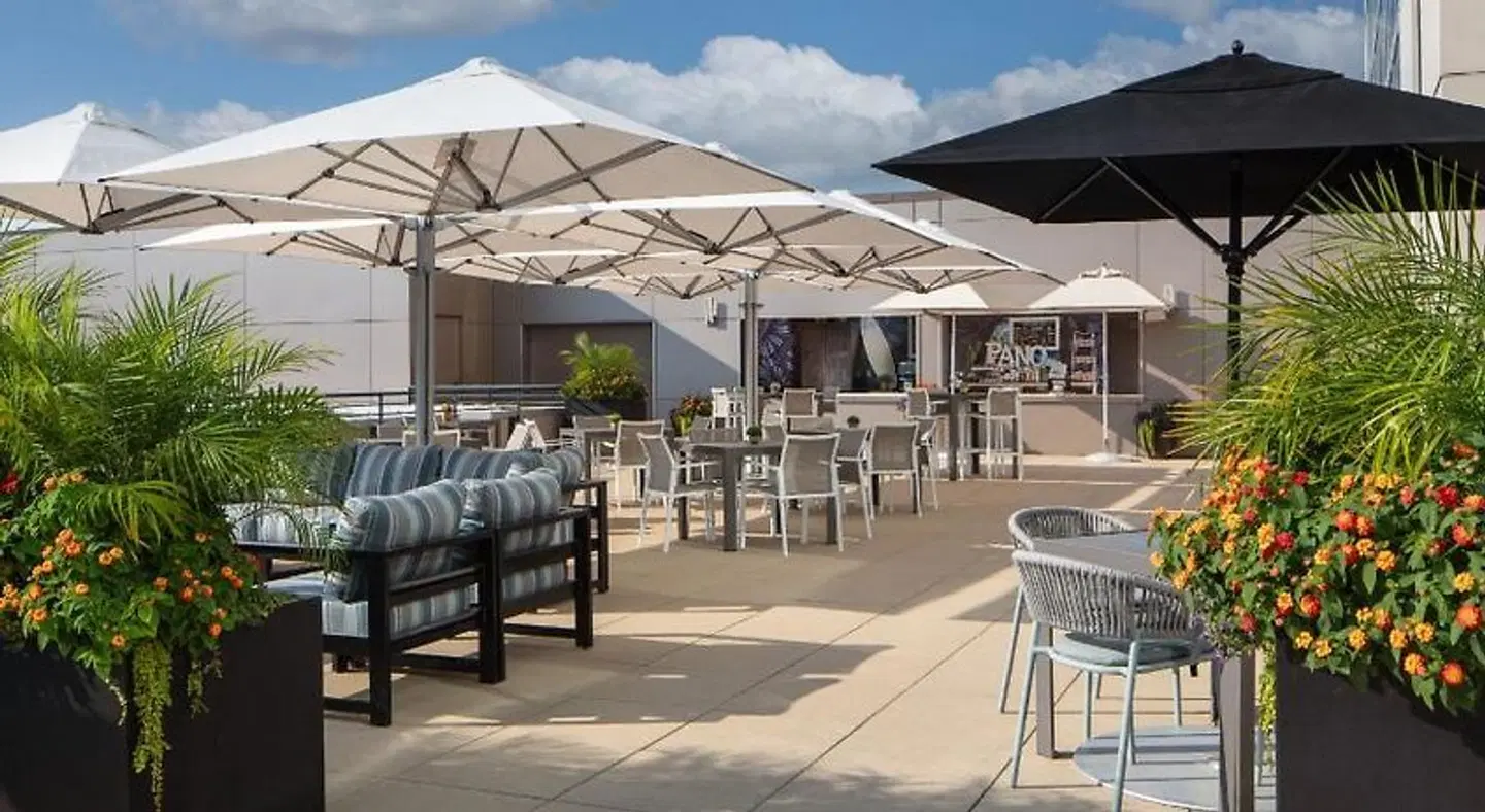 Omaha Marriott Downtown at the Capitol District Terrasse