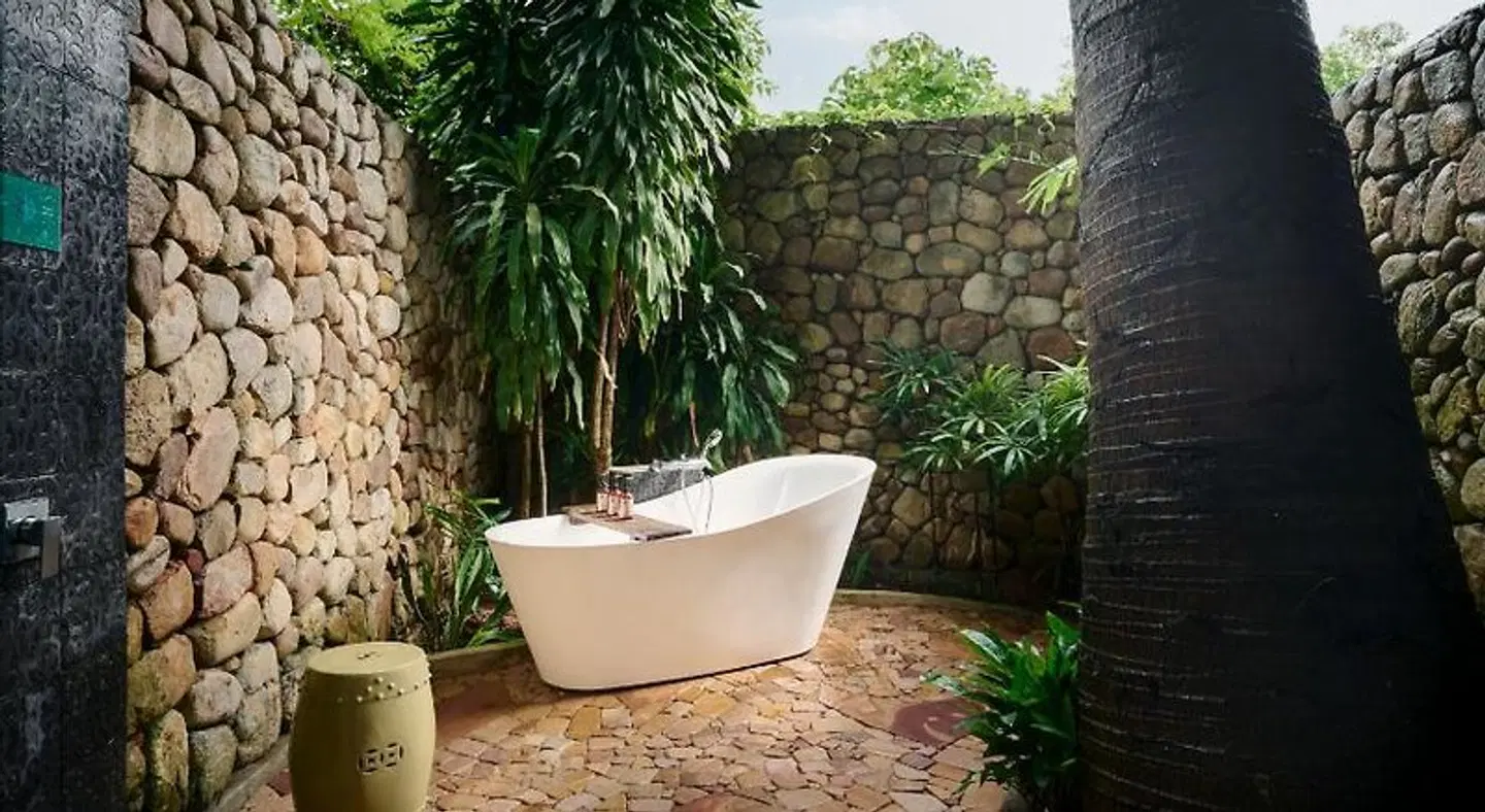 Samanea Beach Resort Badezimmer