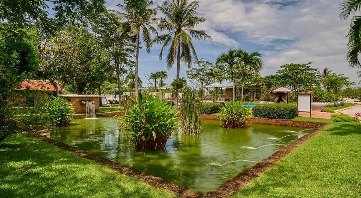 Samanea Beach Resort Garten