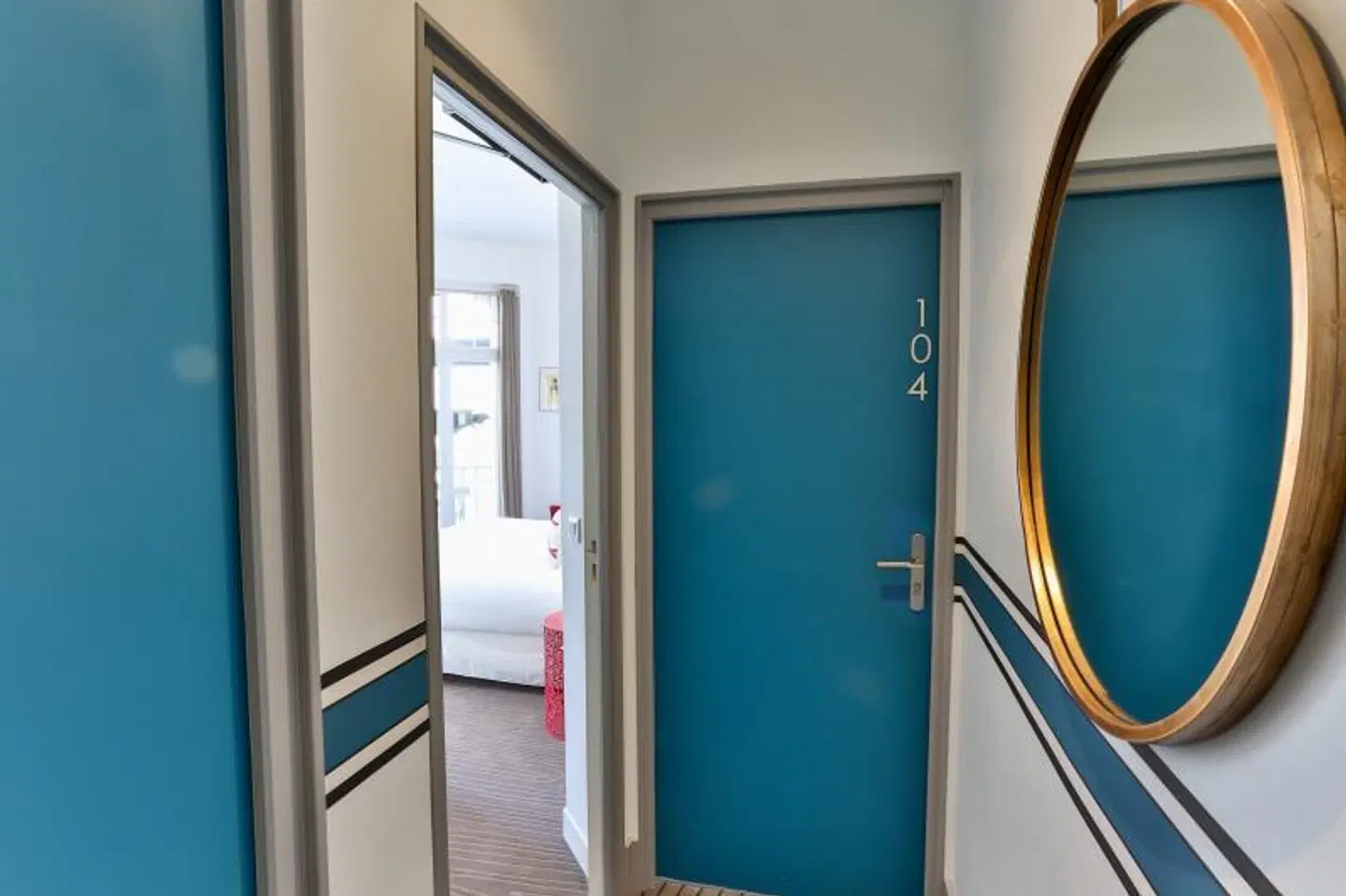 Hotel Simone Badezimmer