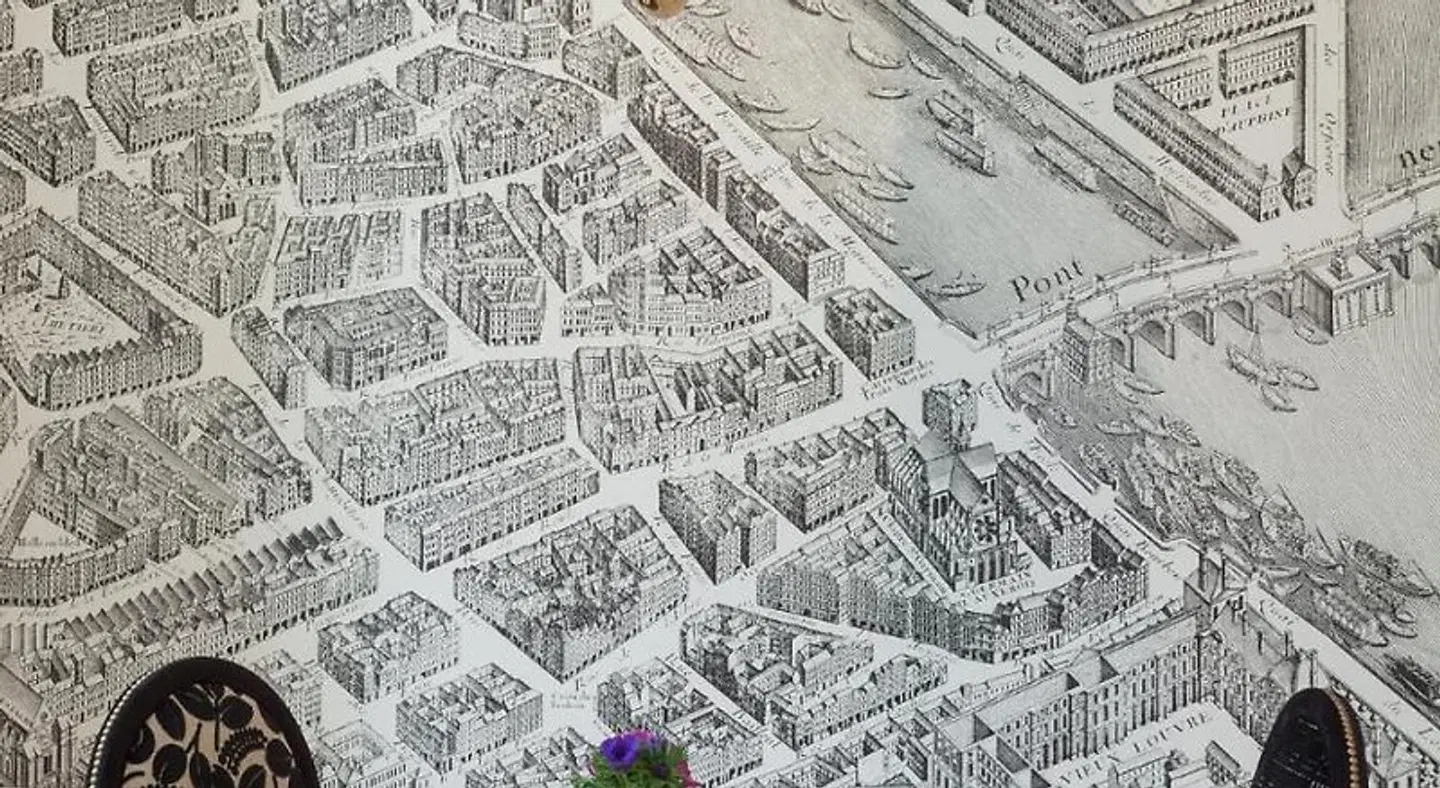 Villa Camoufle Landkarte