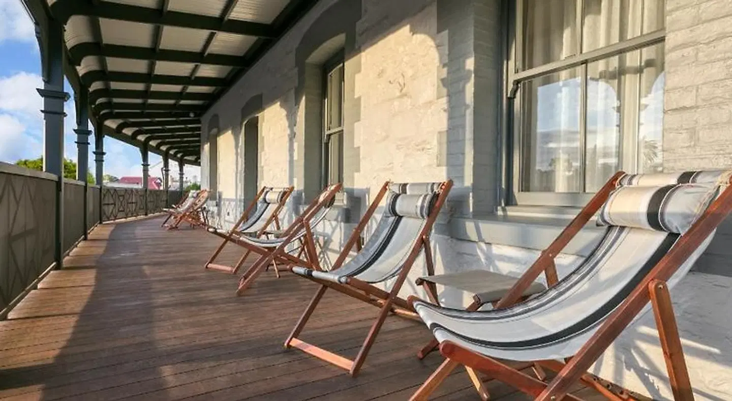 Farmers Home Hotel Terrasse