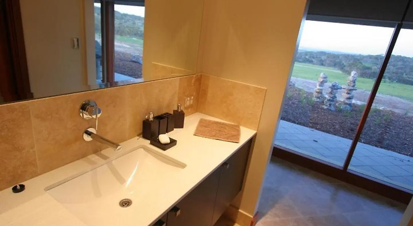 Almonta Park Lodge Badezimmer